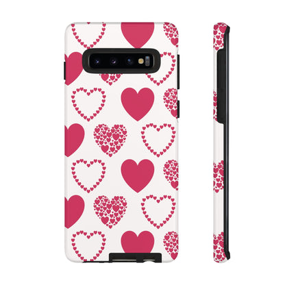 Clustered Pink Hearts Samsung Galaxy Case - BOGO Cases