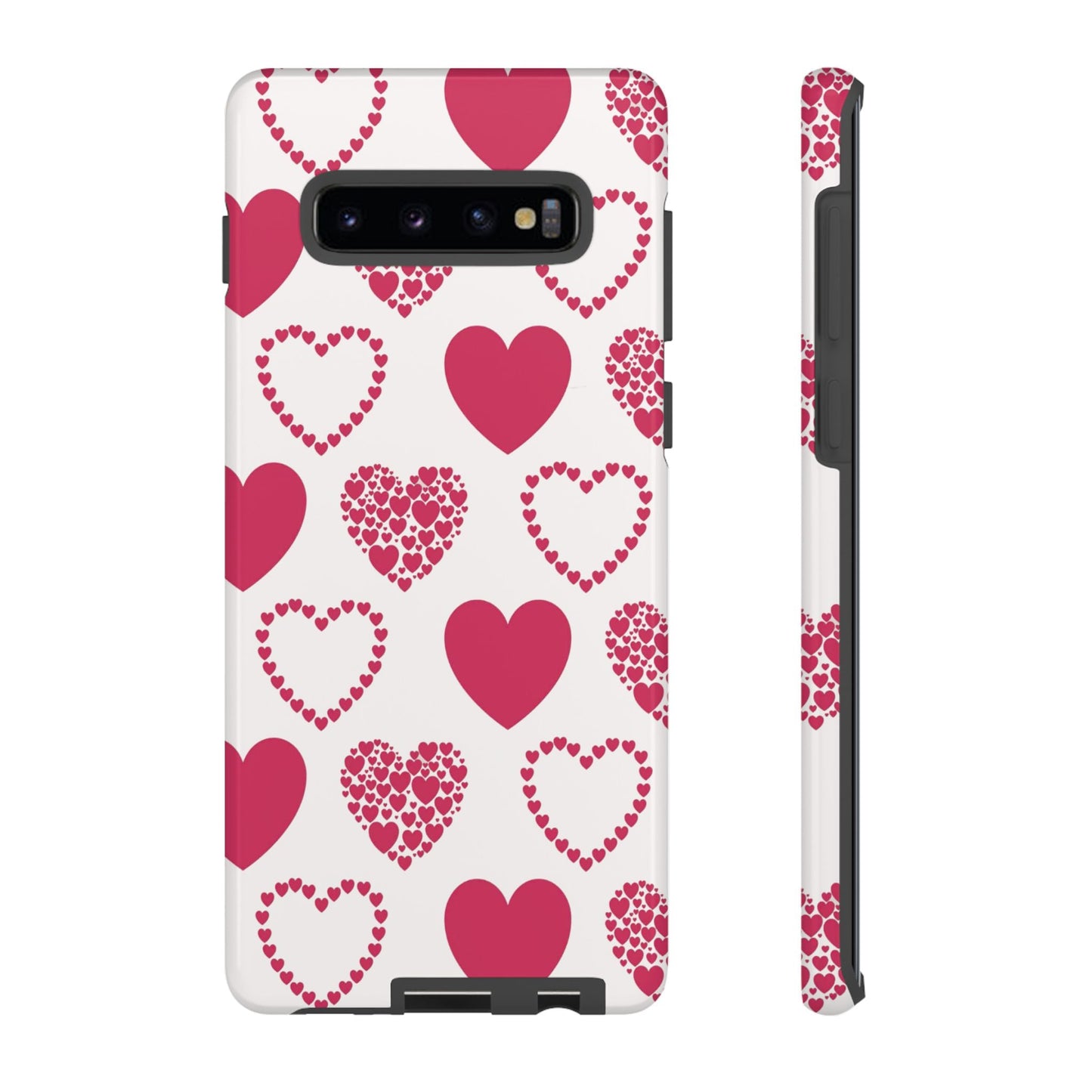 Clustered Pink Hearts Samsung Galaxy Case - BOGO Cases
