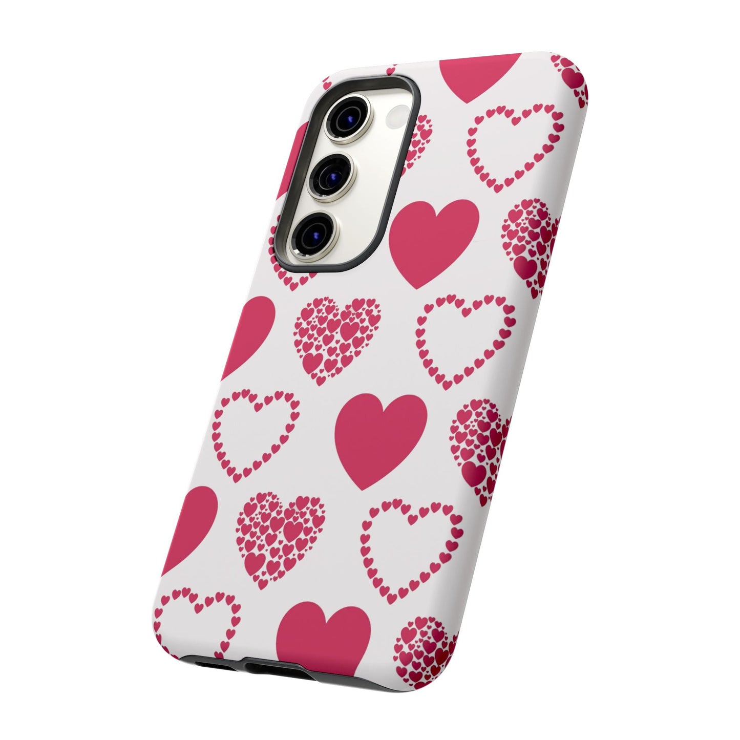 Clustered Pink Hearts Samsung Galaxy Case - BOGO Cases