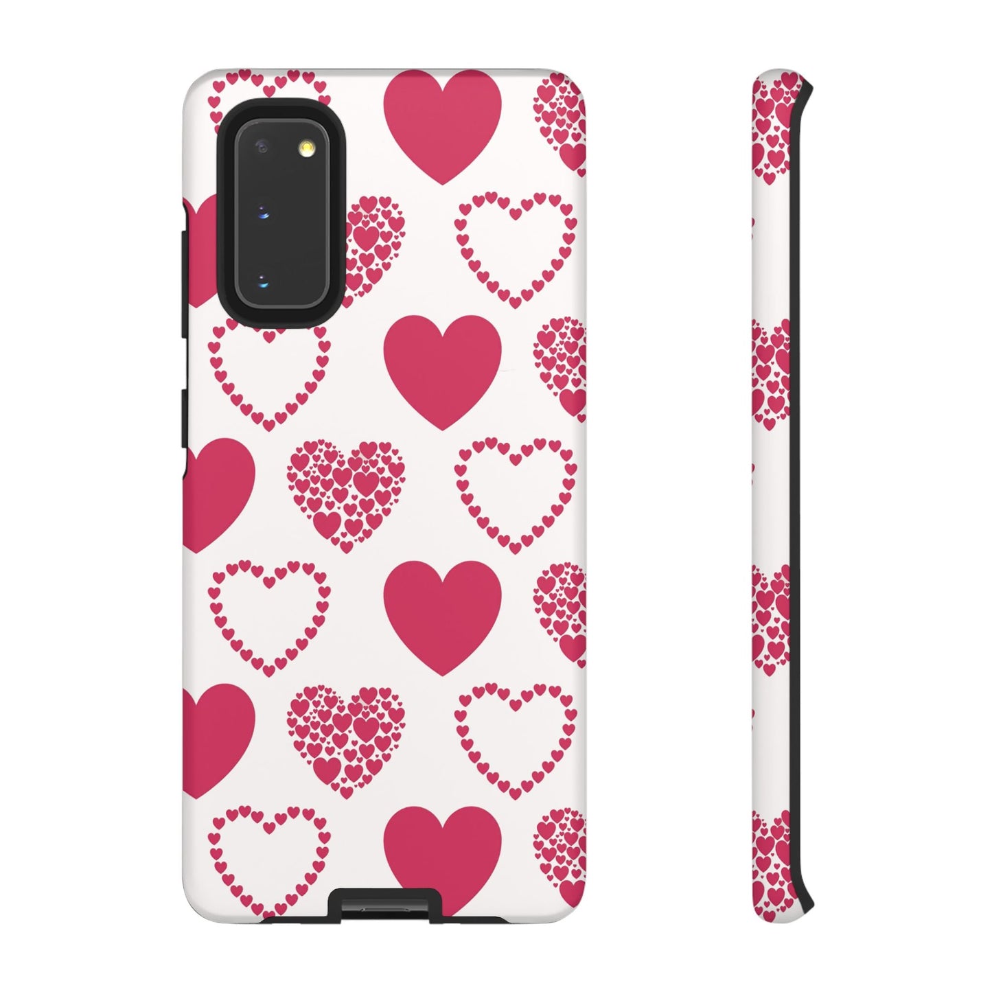 Clustered Pink Hearts Samsung Galaxy Case - BOGO Cases