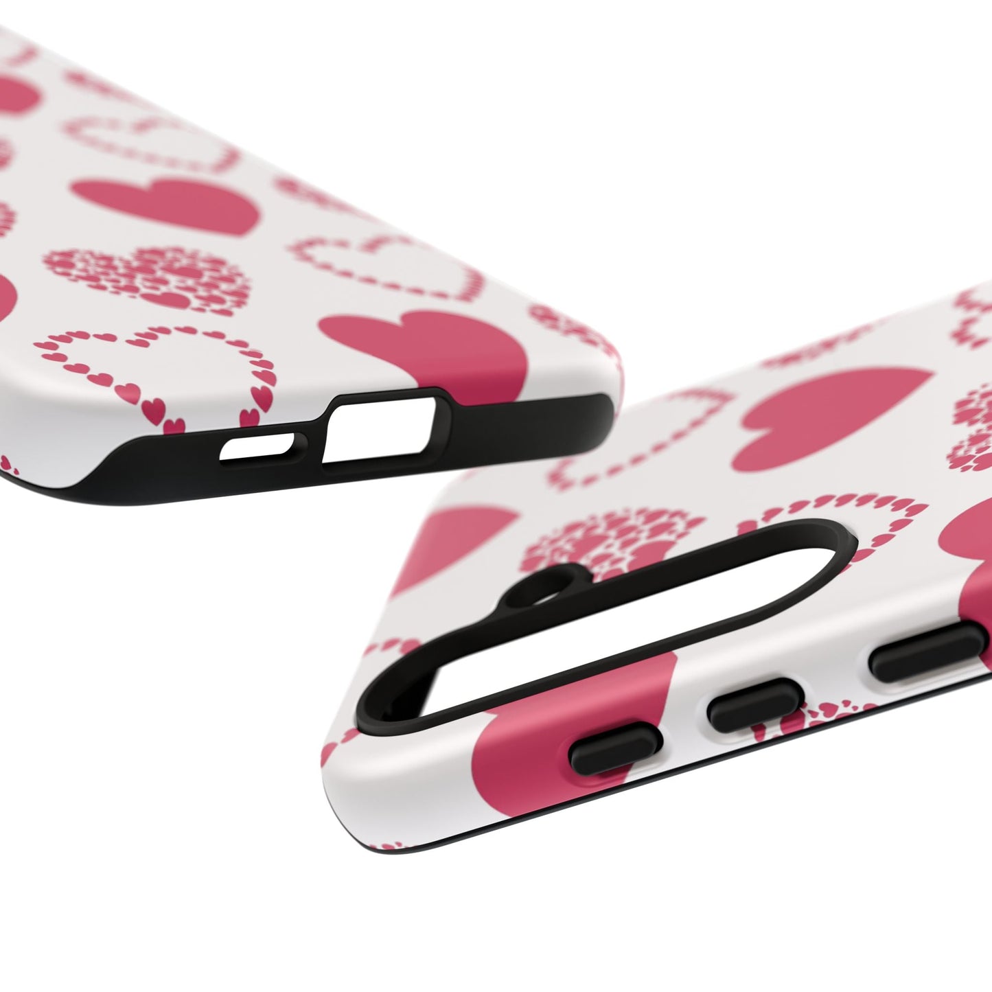 Clustered Pink Hearts Samsung Galaxy Case - BOGO Cases