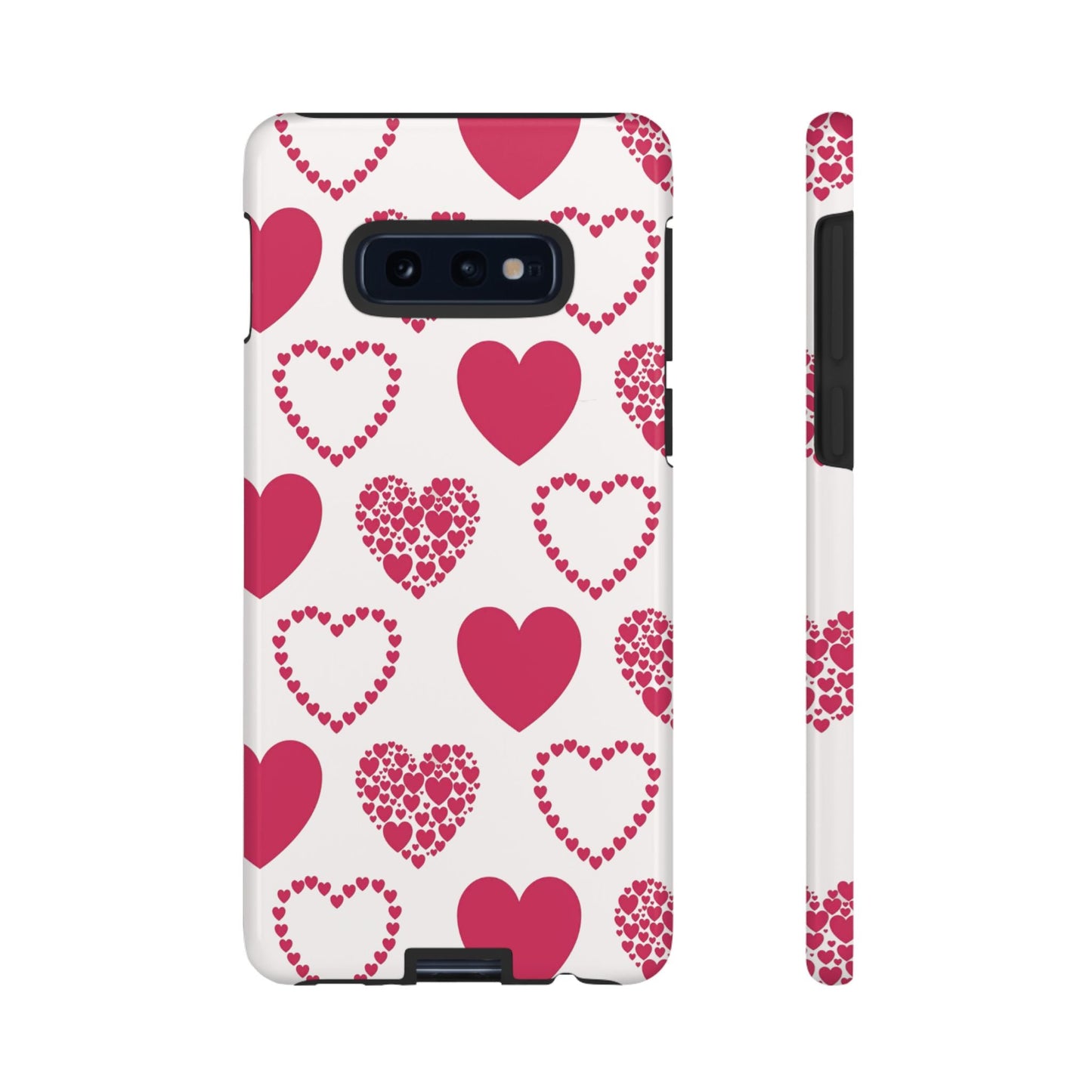 Clustered Pink Hearts Samsung Galaxy Case - BOGO Cases