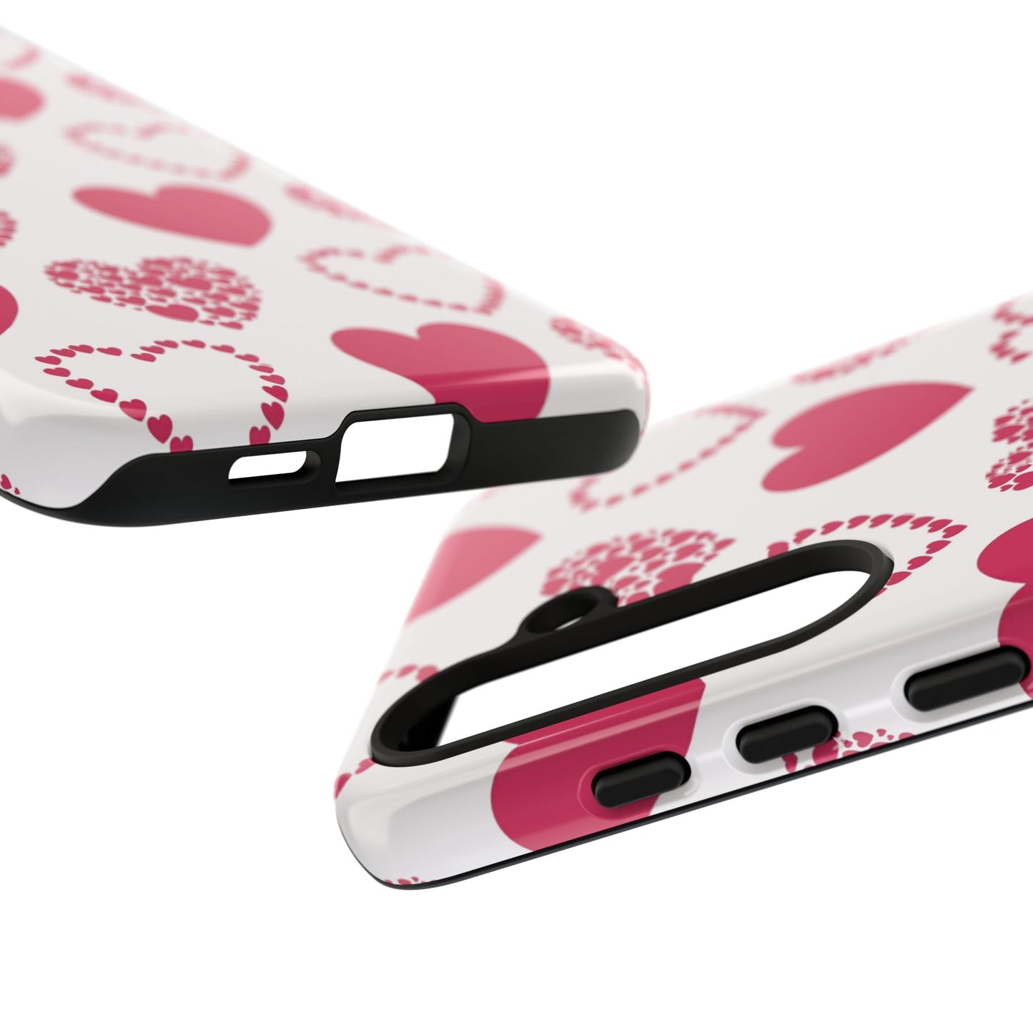 Clustered Pink Hearts Samsung Galaxy Case - BOGO Cases