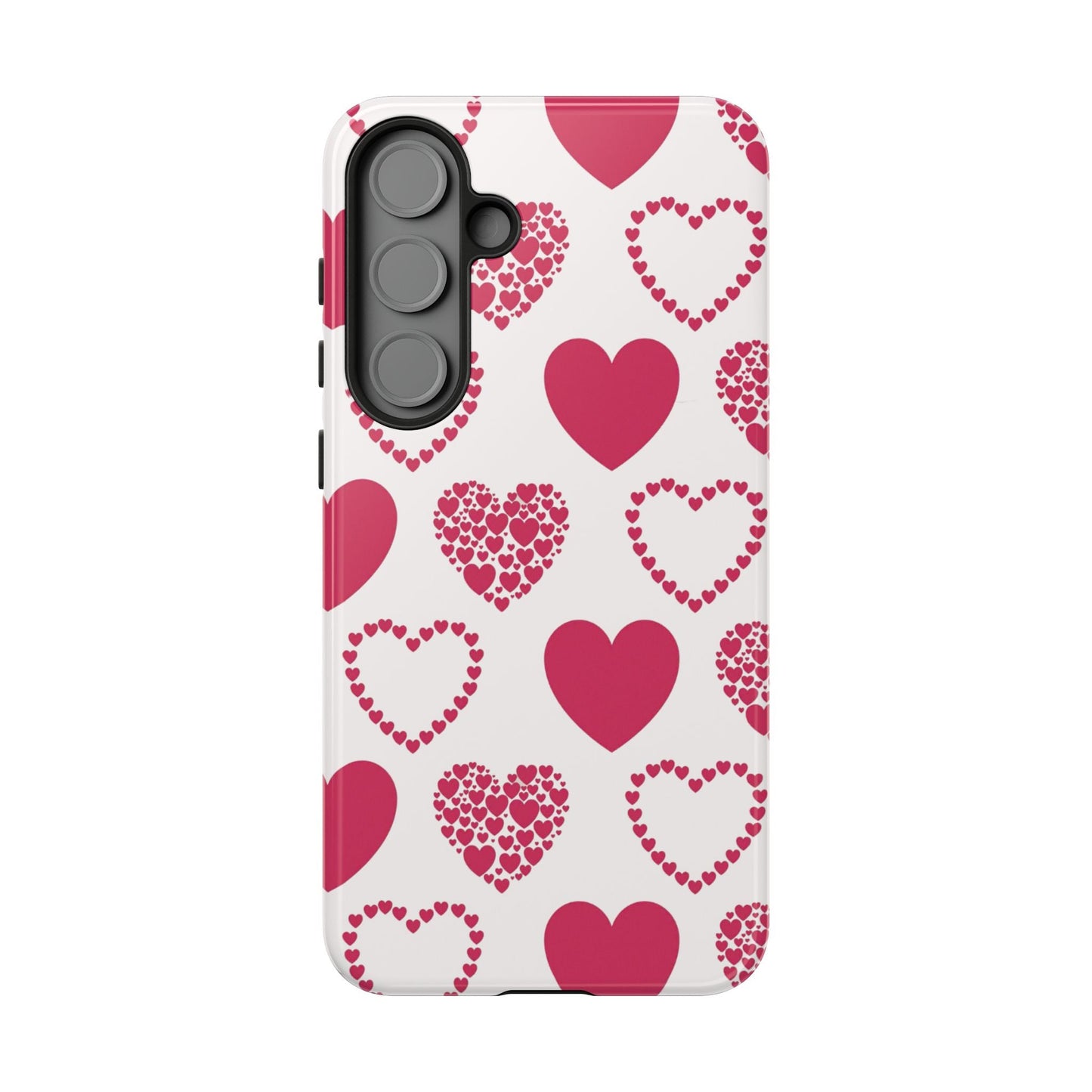 Clustered Pink Hearts Samsung Galaxy Case - BOGO Cases