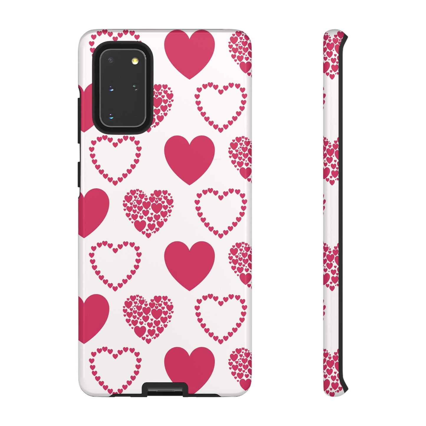 Clustered Pink Hearts Samsung Galaxy Case - BOGO Cases