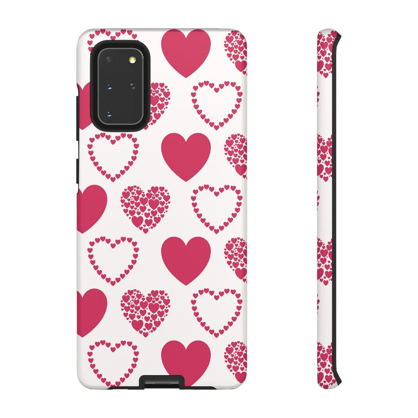 Clustered Pink Hearts Samsung Galaxy Case - BOGO Cases