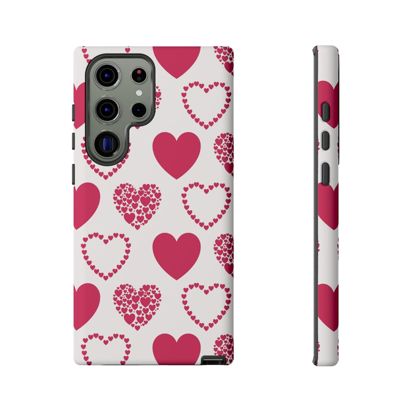 Clustered Pink Hearts Samsung Galaxy Case - BOGO Cases