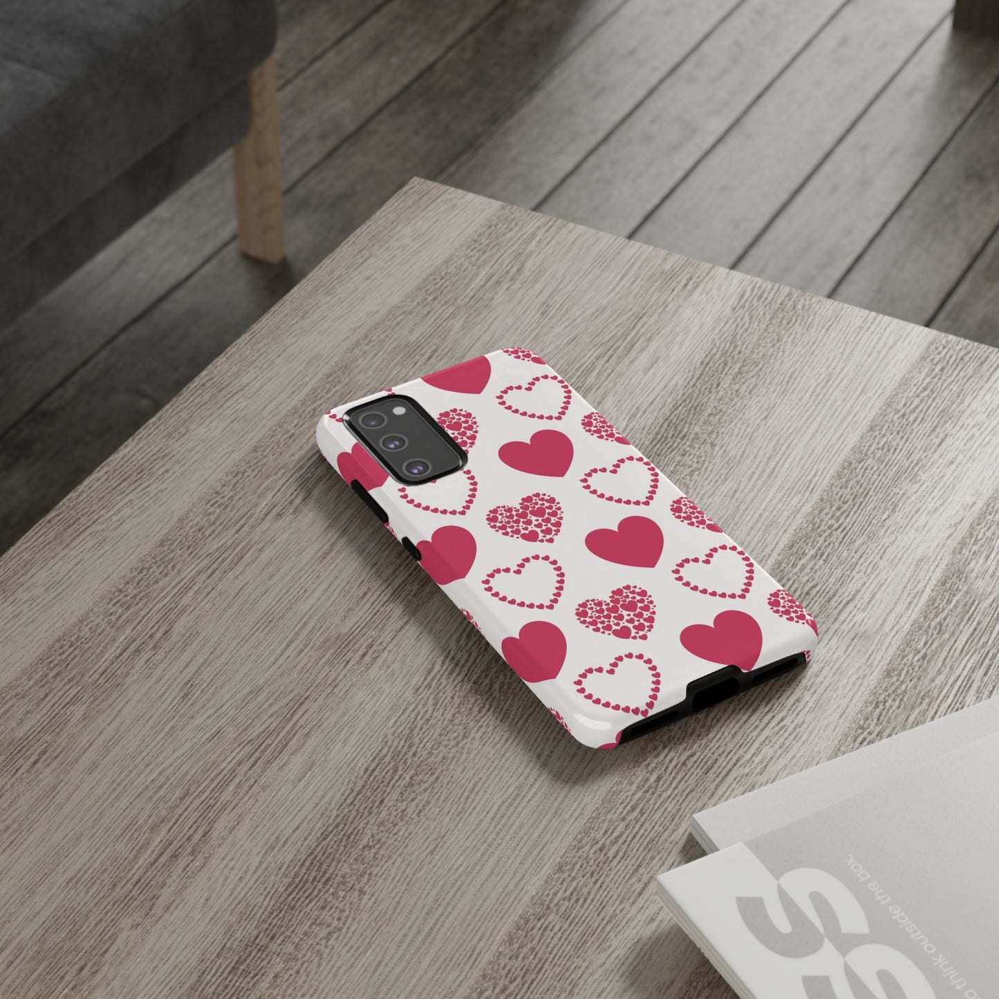 Clustered Pink Hearts Samsung Galaxy Case - BOGO Cases