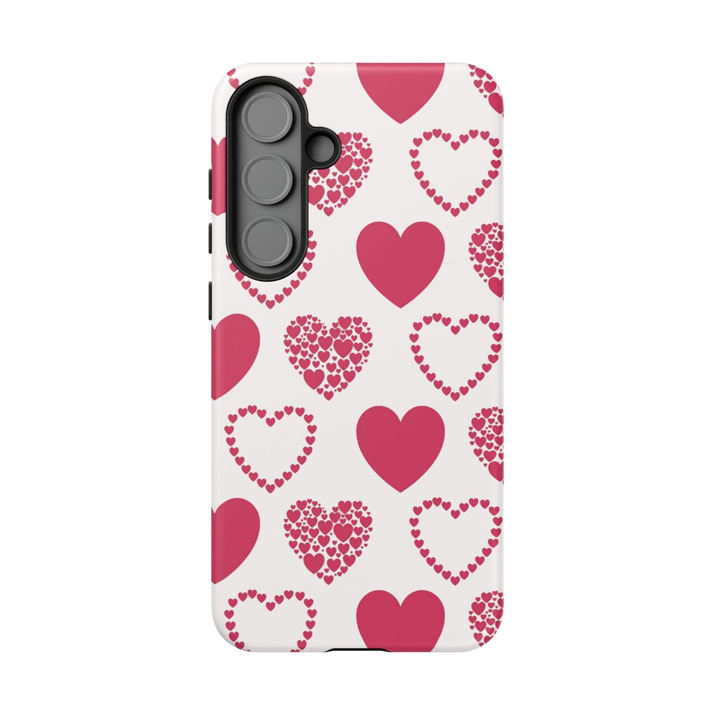 Clustered Pink Hearts Samsung Galaxy Case - BOGO Cases