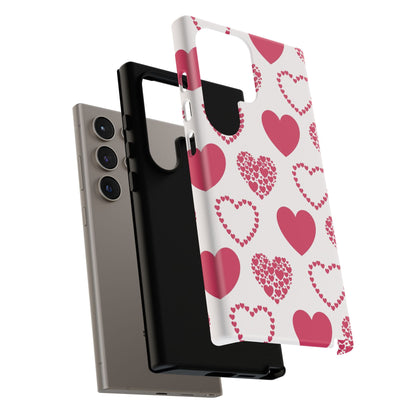 Clustered Pink Hearts Samsung Galaxy Case - BOGO Cases