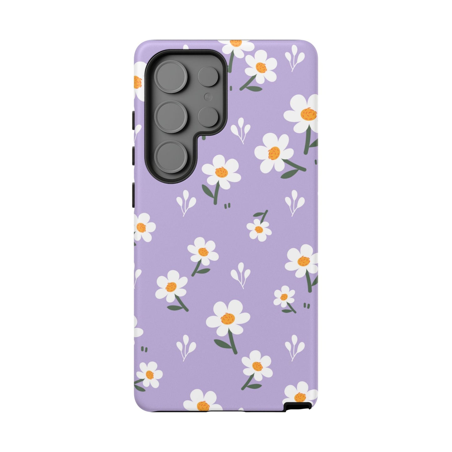 Copy of Purple Daisy Garden Samsung Galaxy Case – Soft Lavender Background, Shockproof Protection with Slim Fit - BOGO Cases
