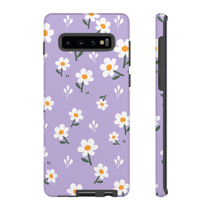 Copy of Purple Daisy Garden Samsung Galaxy Case – Soft Lavender Background, Shockproof Protection with Slim Fit - BOGO Cases