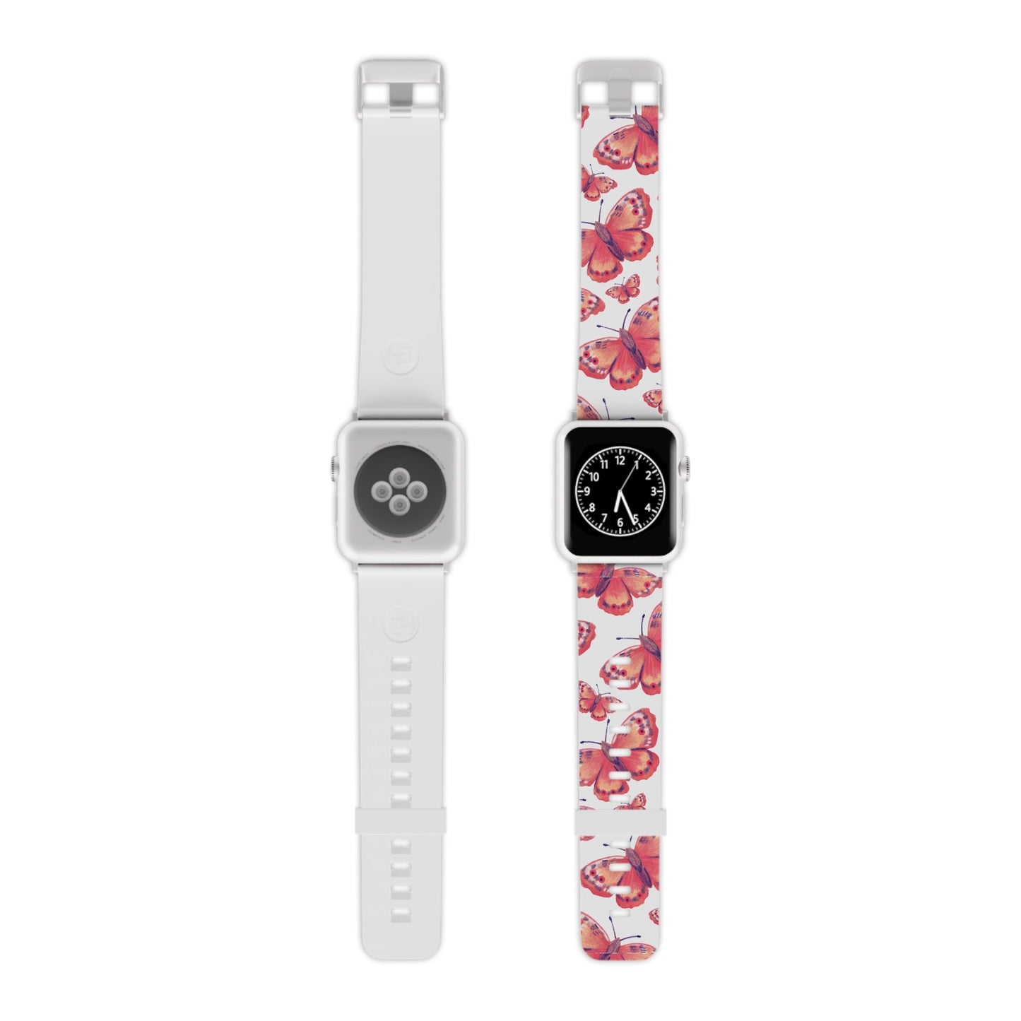 Coral Butterfly Apple Watch Band - BOGO Cases