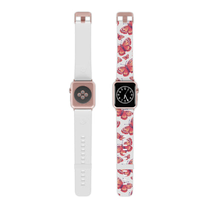 Coral Butterfly Apple Watch Band - BOGO Cases