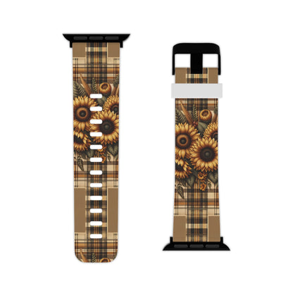 Country Sunflower Apple Watch Band - BOGO Cases