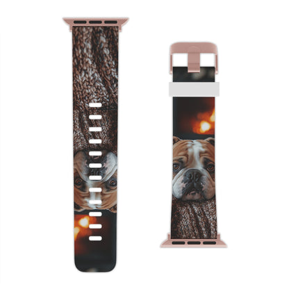  Cozy Bulldog Apple Watch Band - BOGO Cases