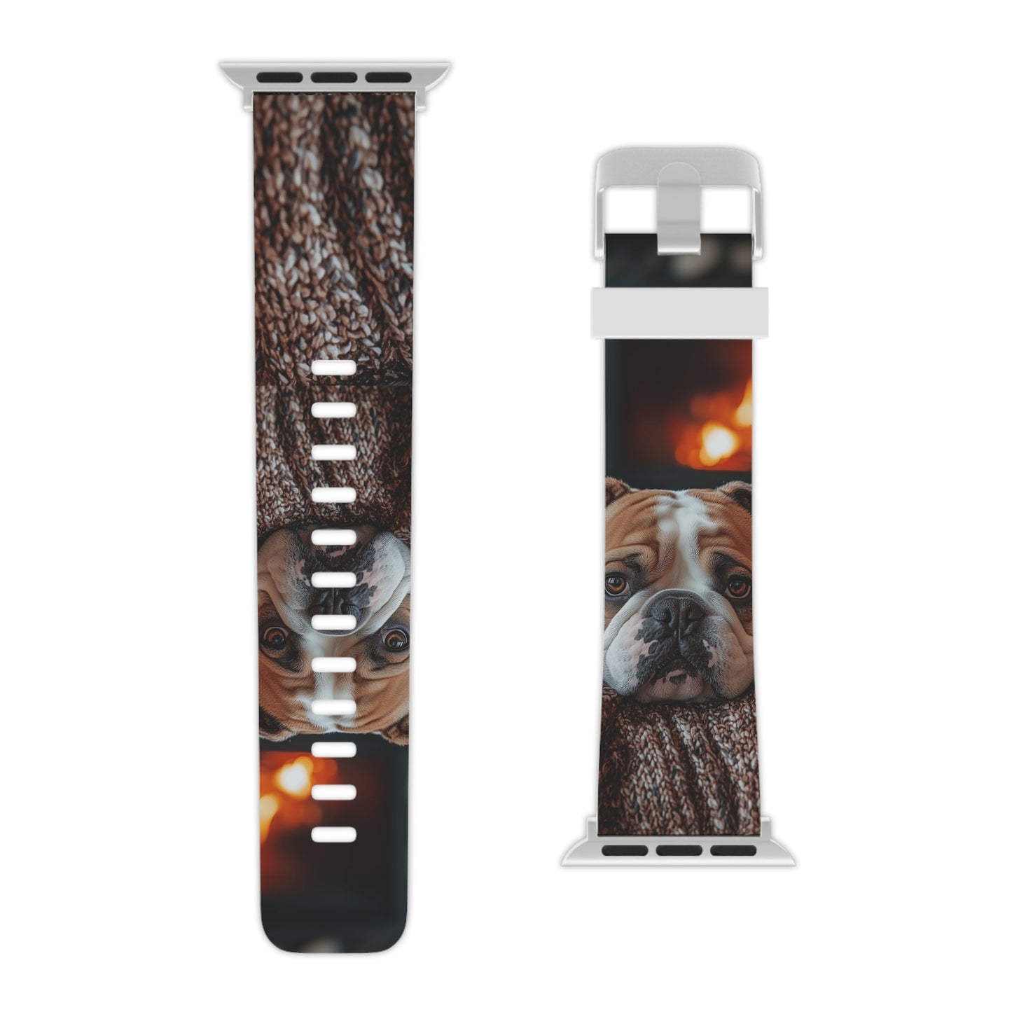  Cozy Bulldog Apple Watch Band - BOGO Cases