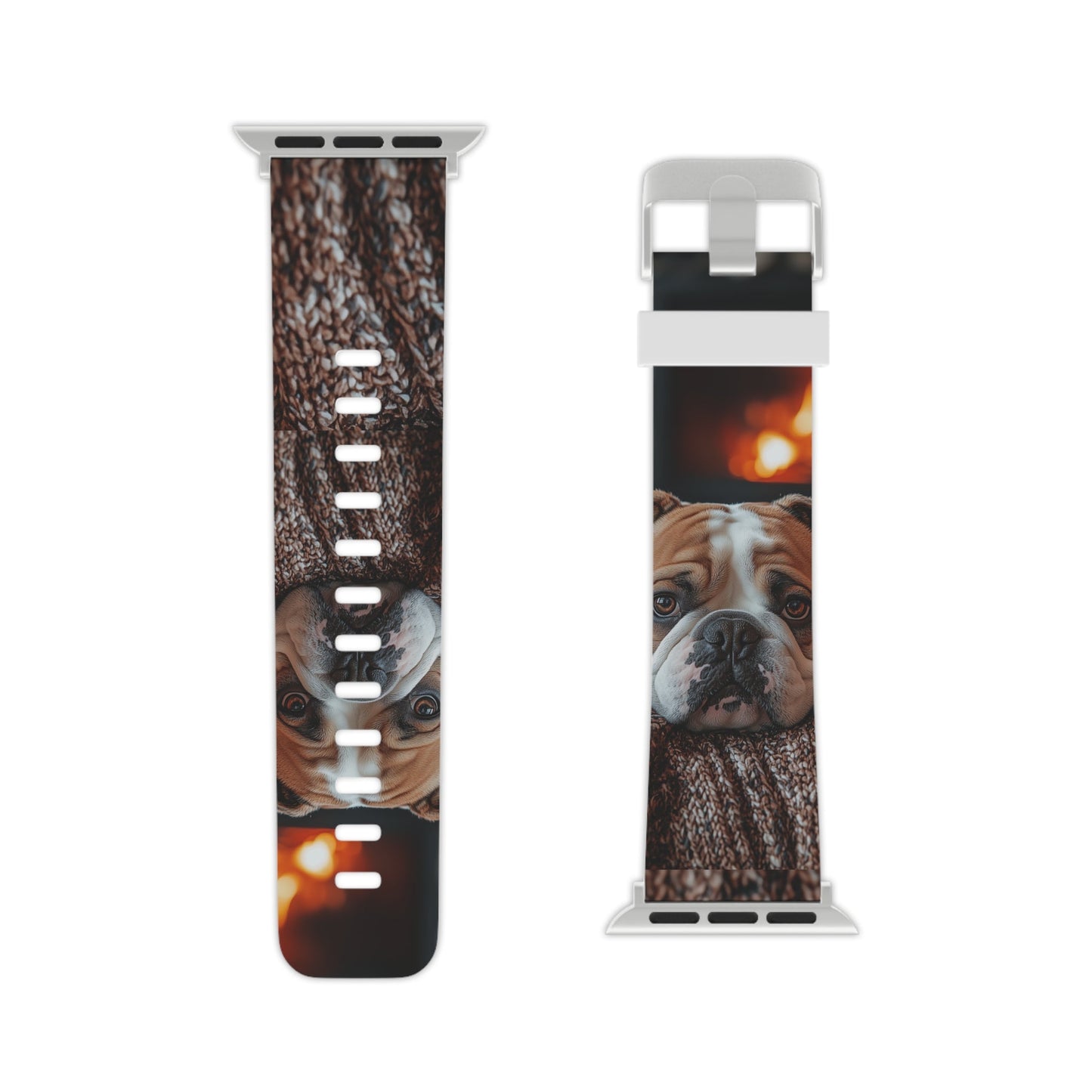  Cozy Bulldog Apple Watch Band - BOGO Cases