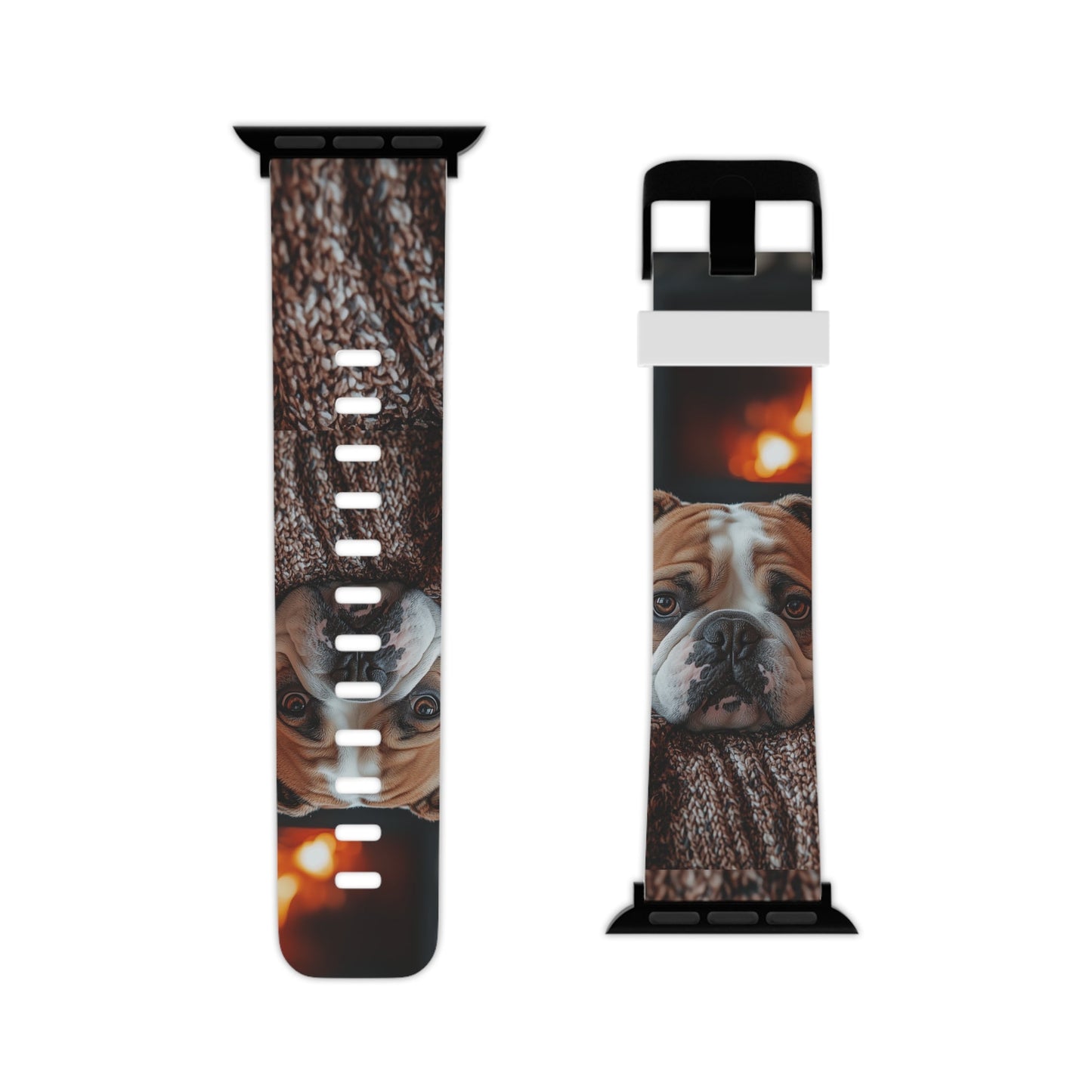  Cozy Bulldog Apple Watch Band - BOGO Cases