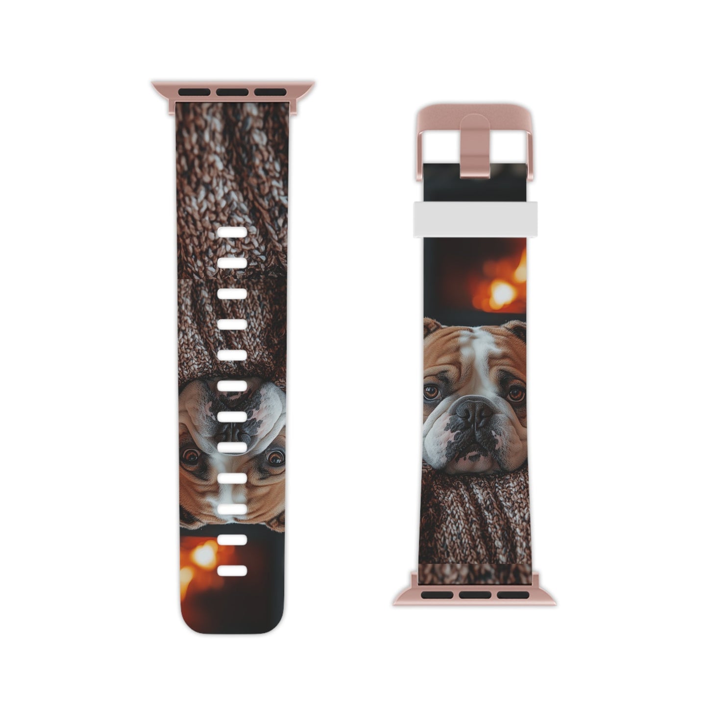  Cozy Bulldog Apple Watch Band - BOGO Cases