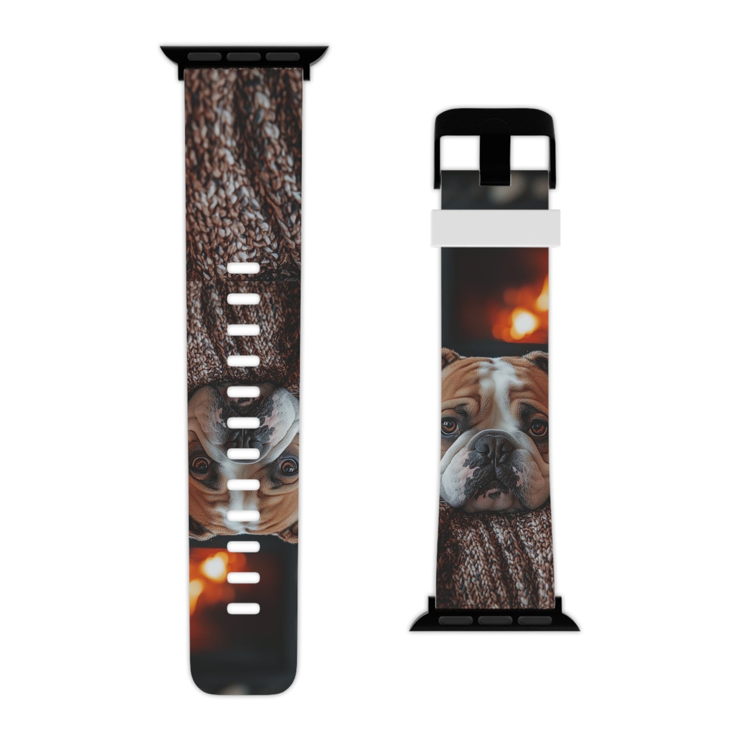  Cozy Bulldog Apple Watch Band - BOGO Cases