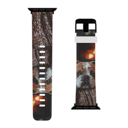  Cozy Bulldog Apple Watch Band - BOGO Cases