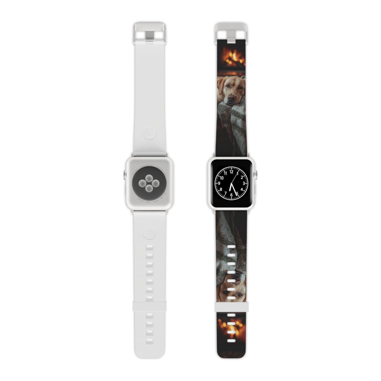 Cozy Labrador by Fireplace Apple Watch Band - BOGO Cases