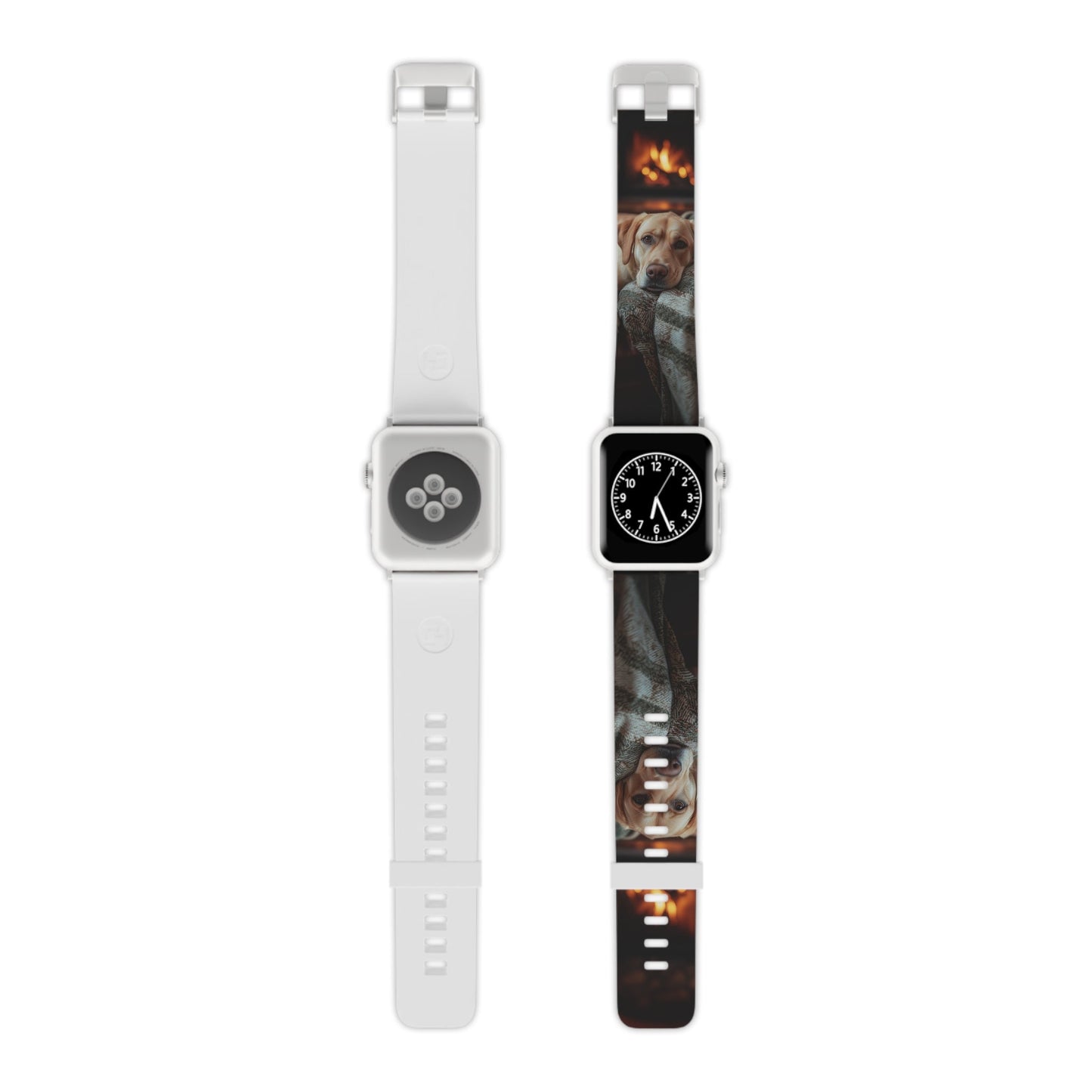 Cozy Labrador by Fireplace Apple Watch Band - BOGO Cases