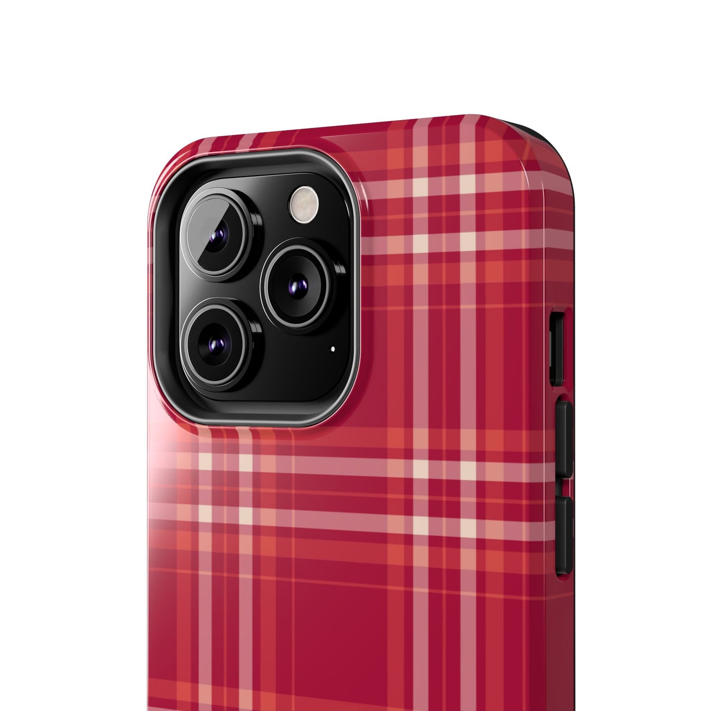 Crimson Check iPhone Case - BOGO Cases
