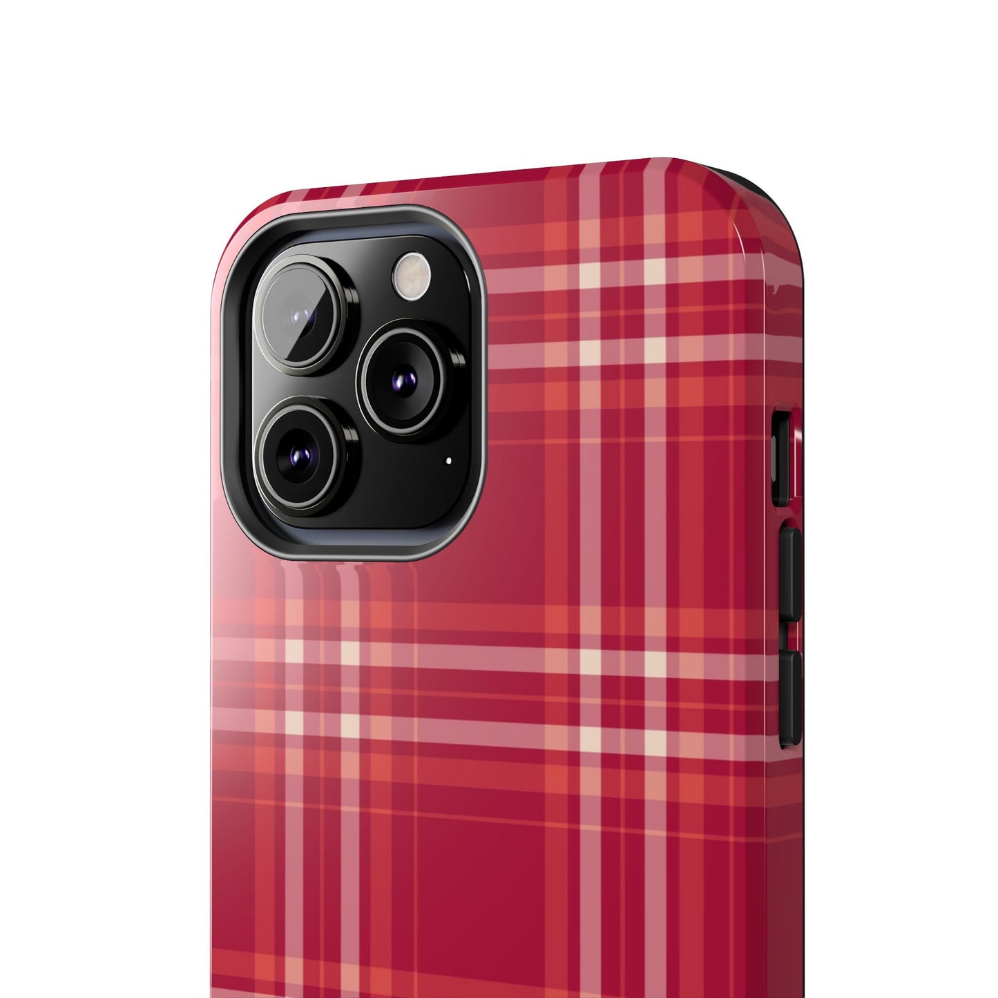Crimson Check iPhone Case - BOGO Cases