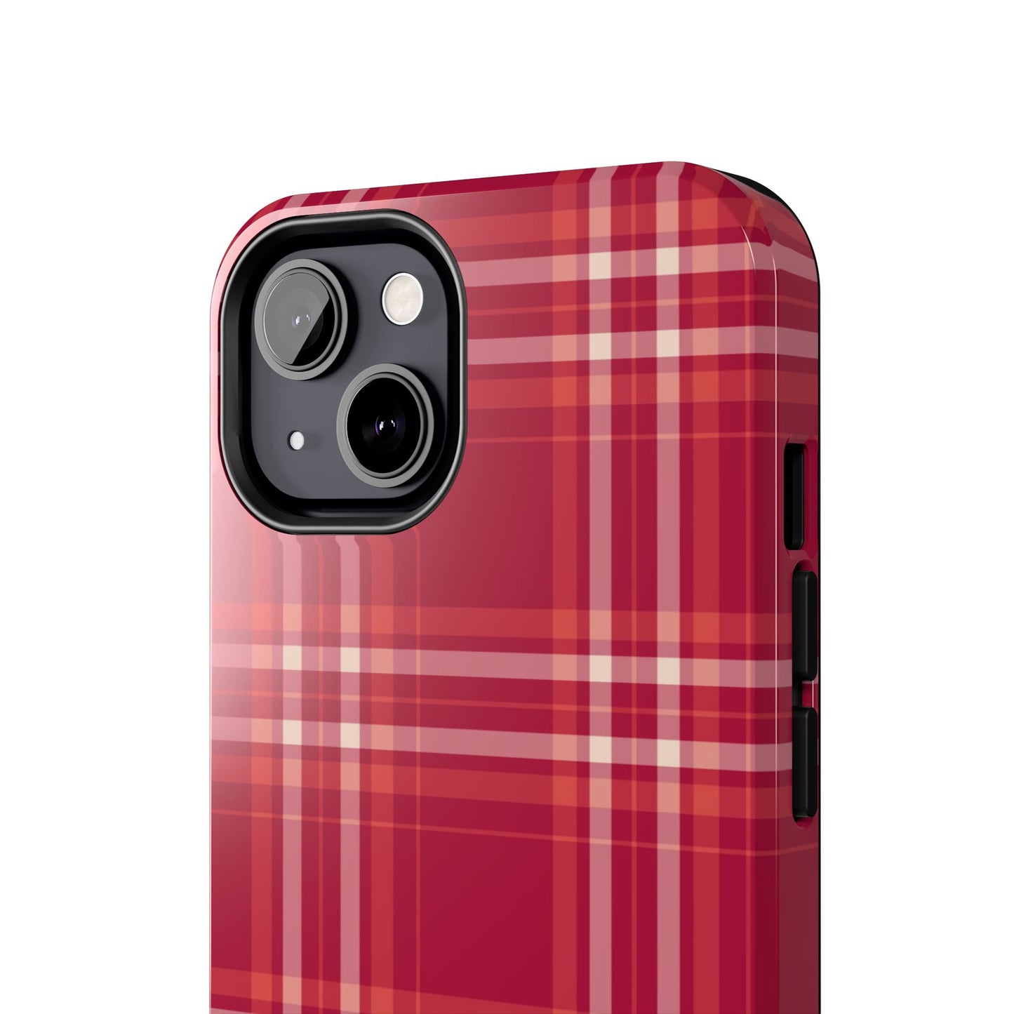 Crimson Check iPhone Case - BOGO Cases