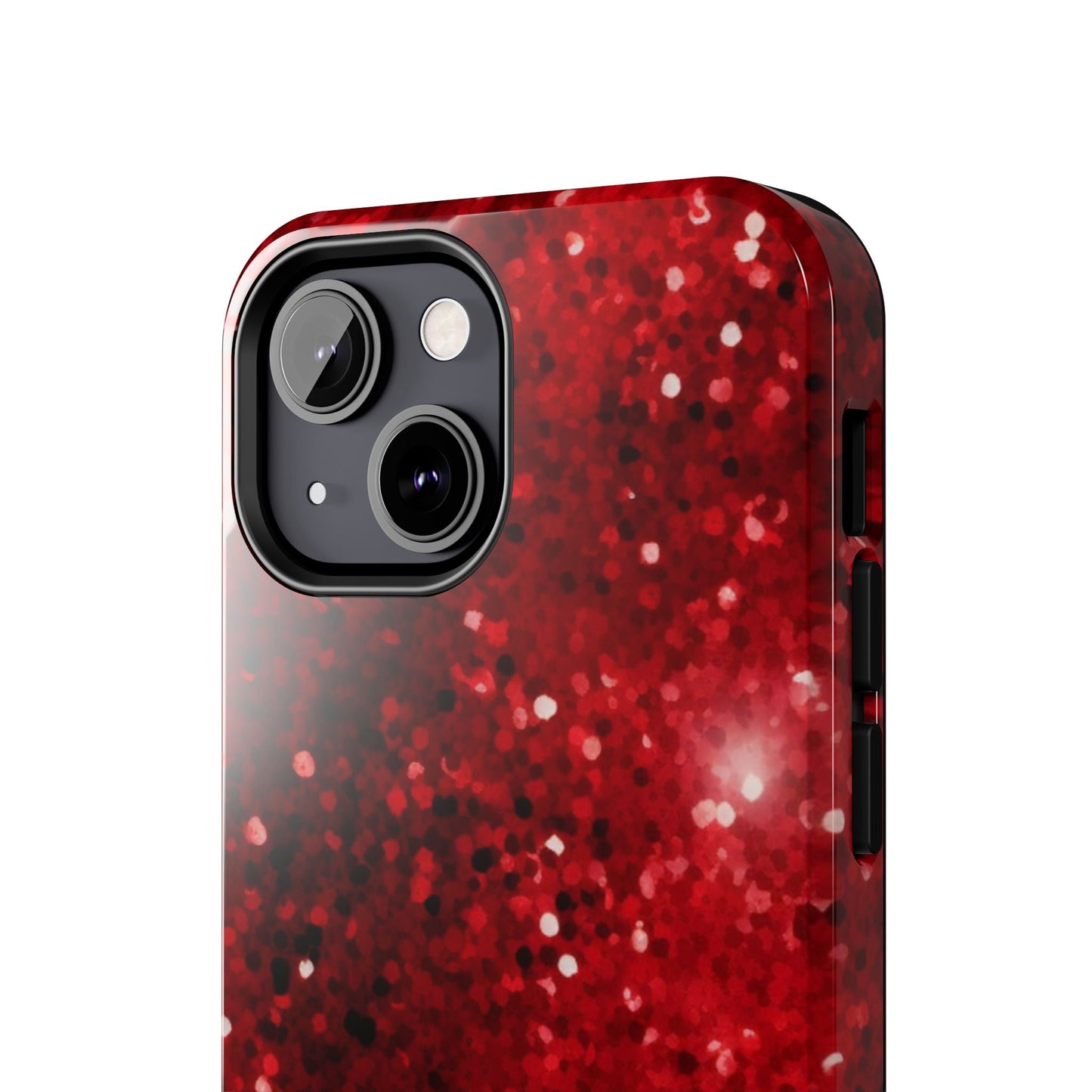 Crimson Glow Glitter - iPhone Series Case - BOGO Cases