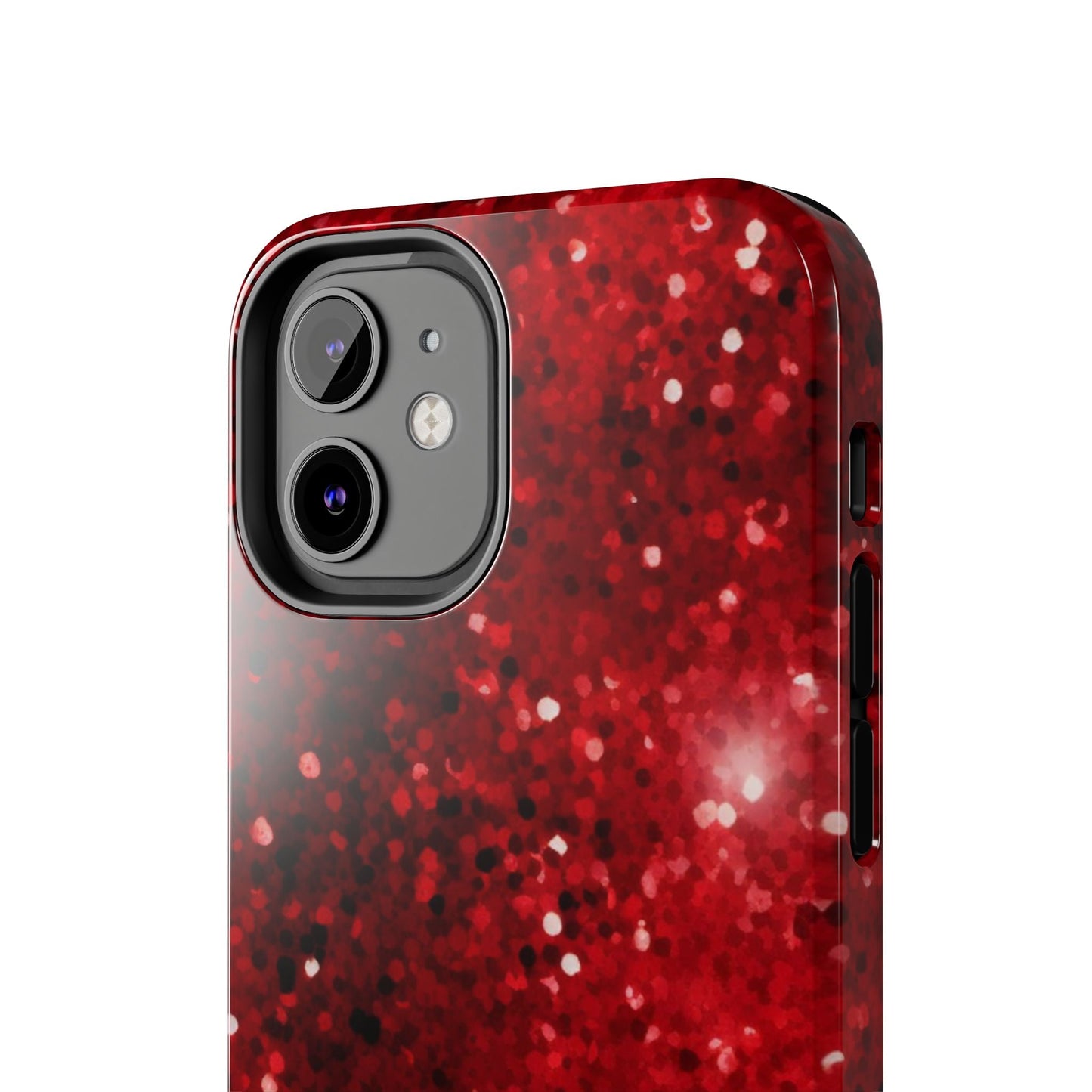 Crimson Glow Glitter - iPhone Series Case - BOGO Cases