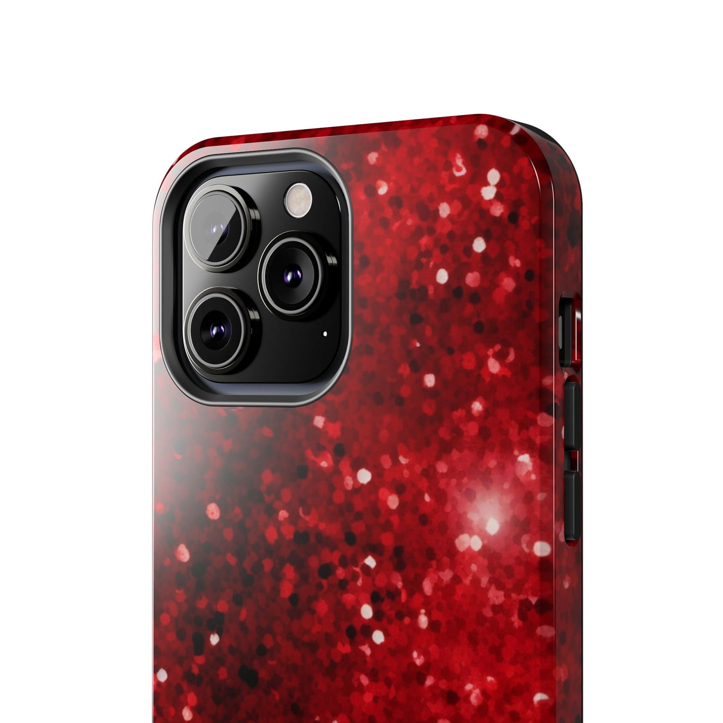 Crimson Glow Glitter - iPhone Series Case - BOGO Cases
