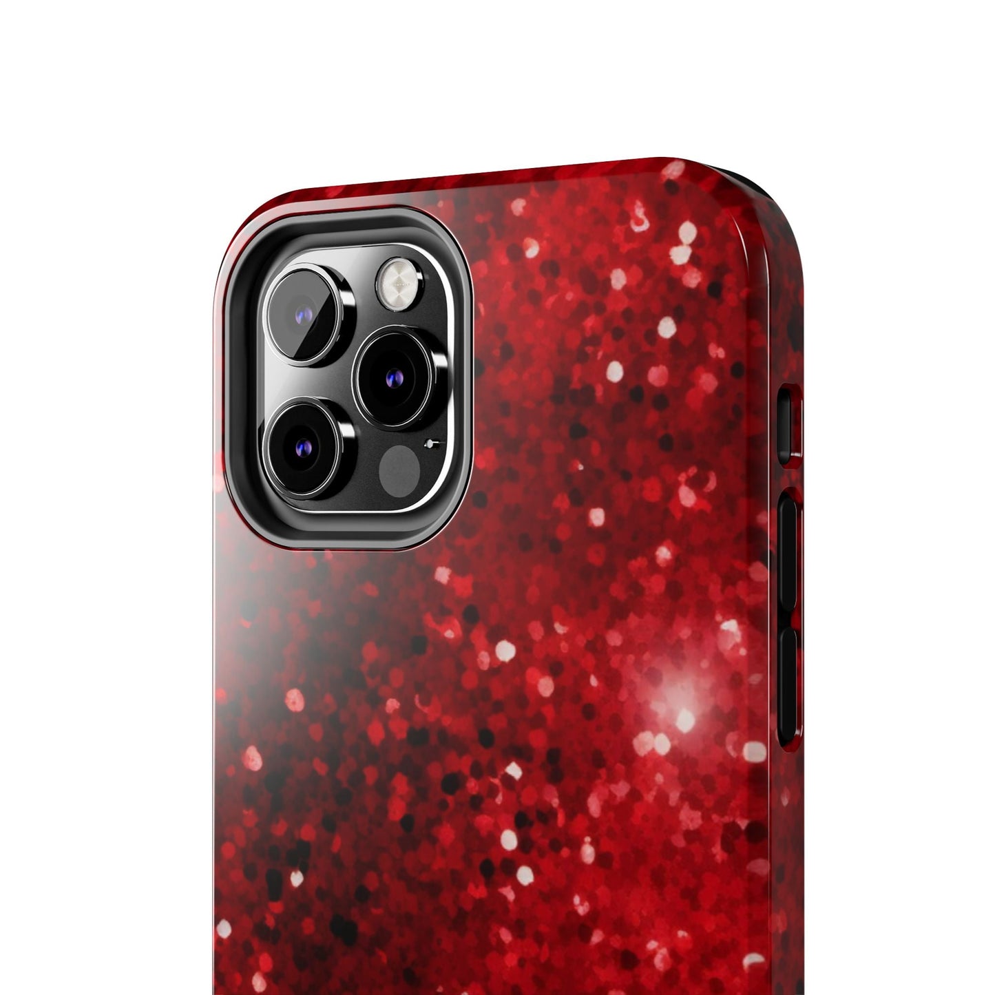 Crimson Glow Glitter - iPhone Series Case - BOGO Cases