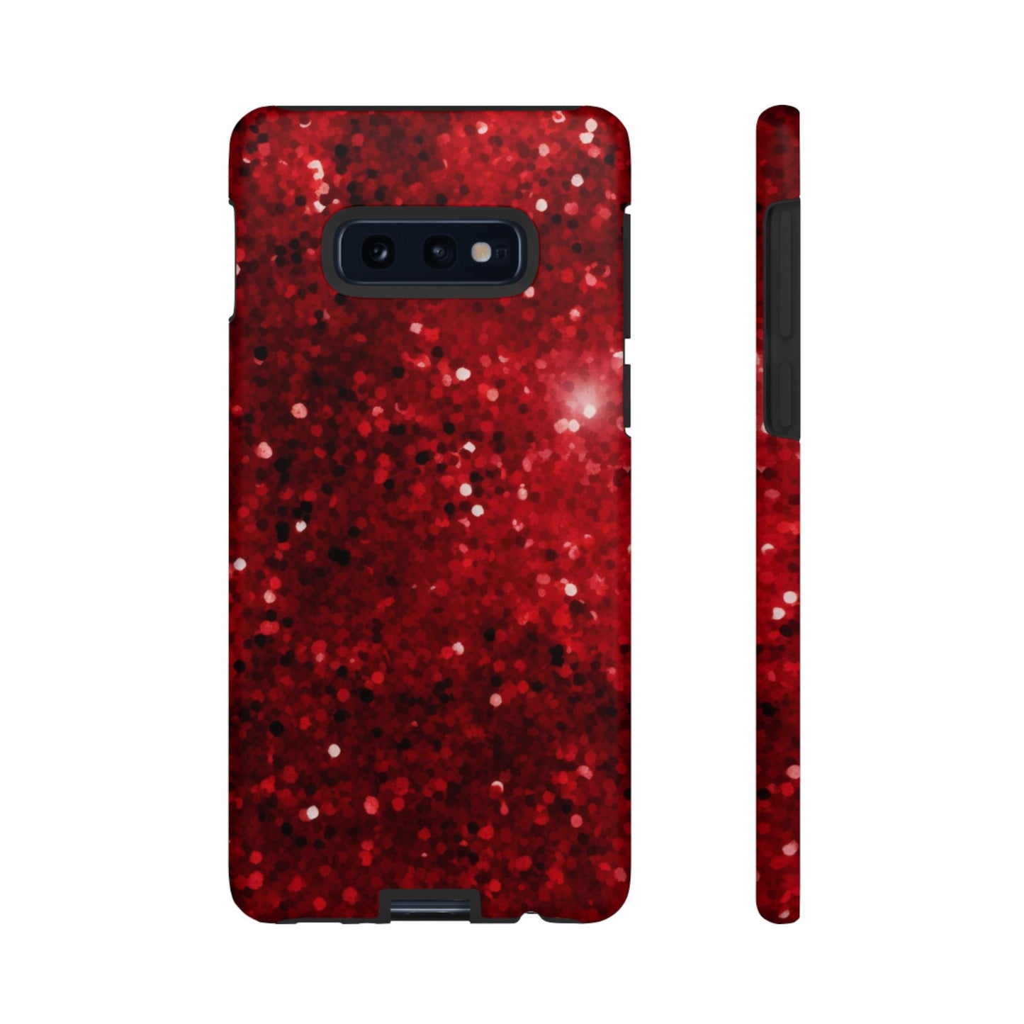 Crimson Glow Glitter - Samsung Galaxy Case - BOGO Cases