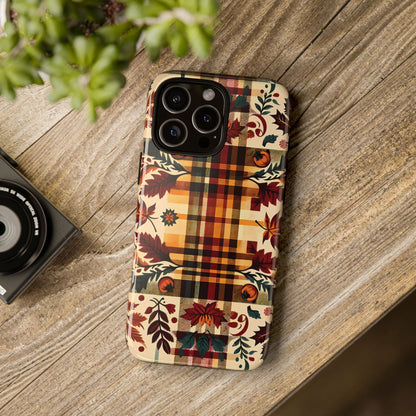 Cute Autumn Harmony Plaid Phone Case! - BOGO Cases