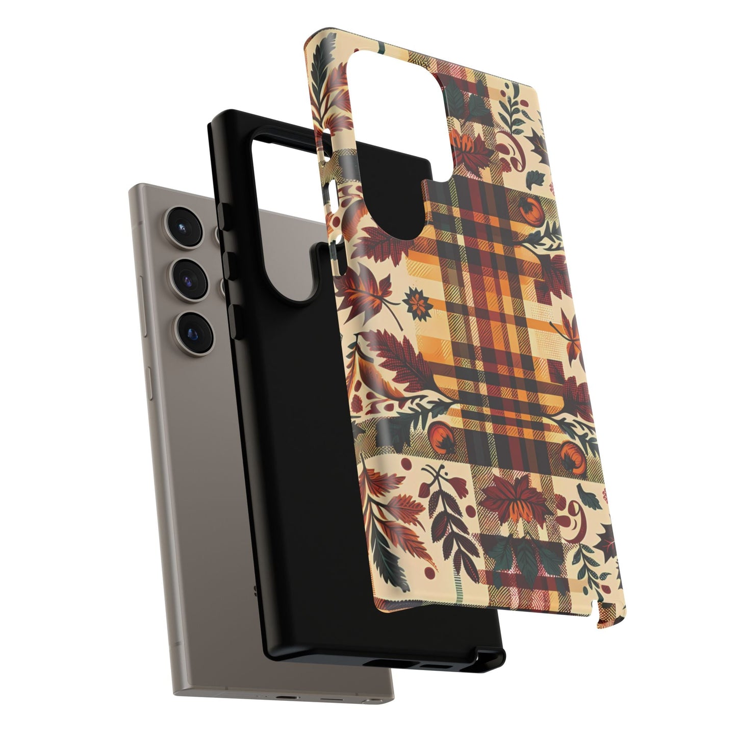 Cute Autumn Harmony Plaid Phone Case! - BOGO Cases