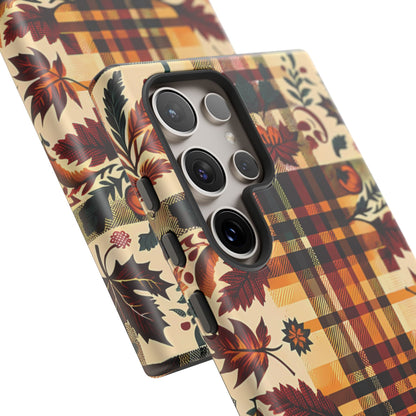 Cute Autumn Harmony Plaid Phone Case! - BOGO Cases