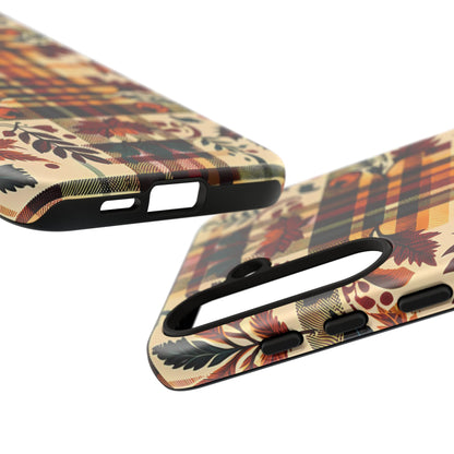 Cute Autumn Harmony Plaid Phone Case! - BOGO Cases