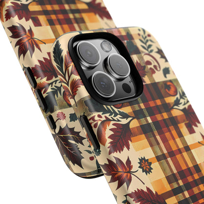 Cute Autumn Harmony Plaid Phone Case! - BOGO Cases