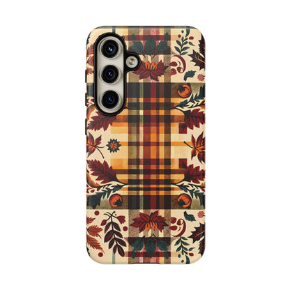 Cute Autumn Harmony Plaid Phone Case! - BOGO Cases