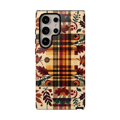 Cute Autumn Harmony Plaid Phone Case! - BOGO Cases