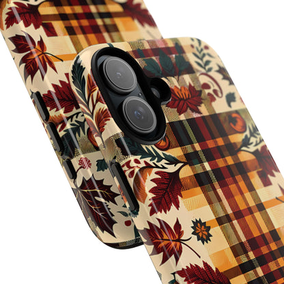 Cute Autumn Harmony Plaid Phone Case! - BOGO Cases