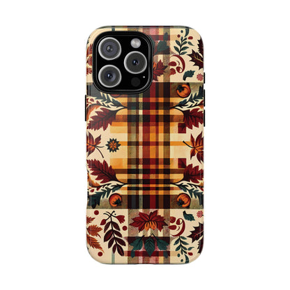 Cute Autumn Harmony Plaid Phone Case! - BOGO Cases