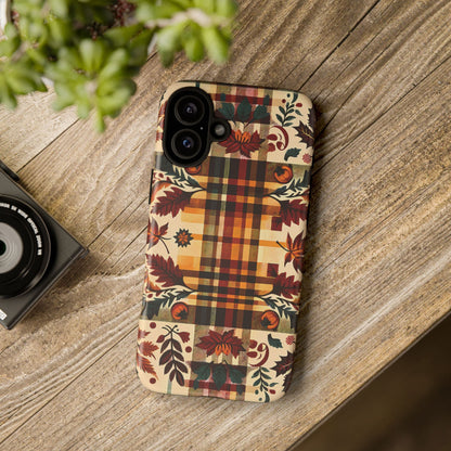 Cute Autumn Harmony Plaid Phone Case! - BOGO Cases