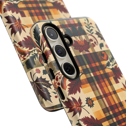 Cute Autumn Harmony Plaid Phone Case! - BOGO Cases