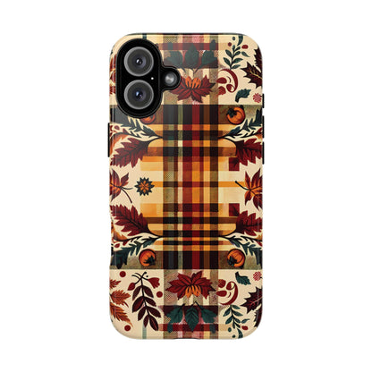 Cute Autumn Harmony Plaid Phone Case! - BOGO Cases