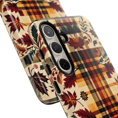 Cute Autumn Harmony Plaid Phone Case! - BOGO Cases