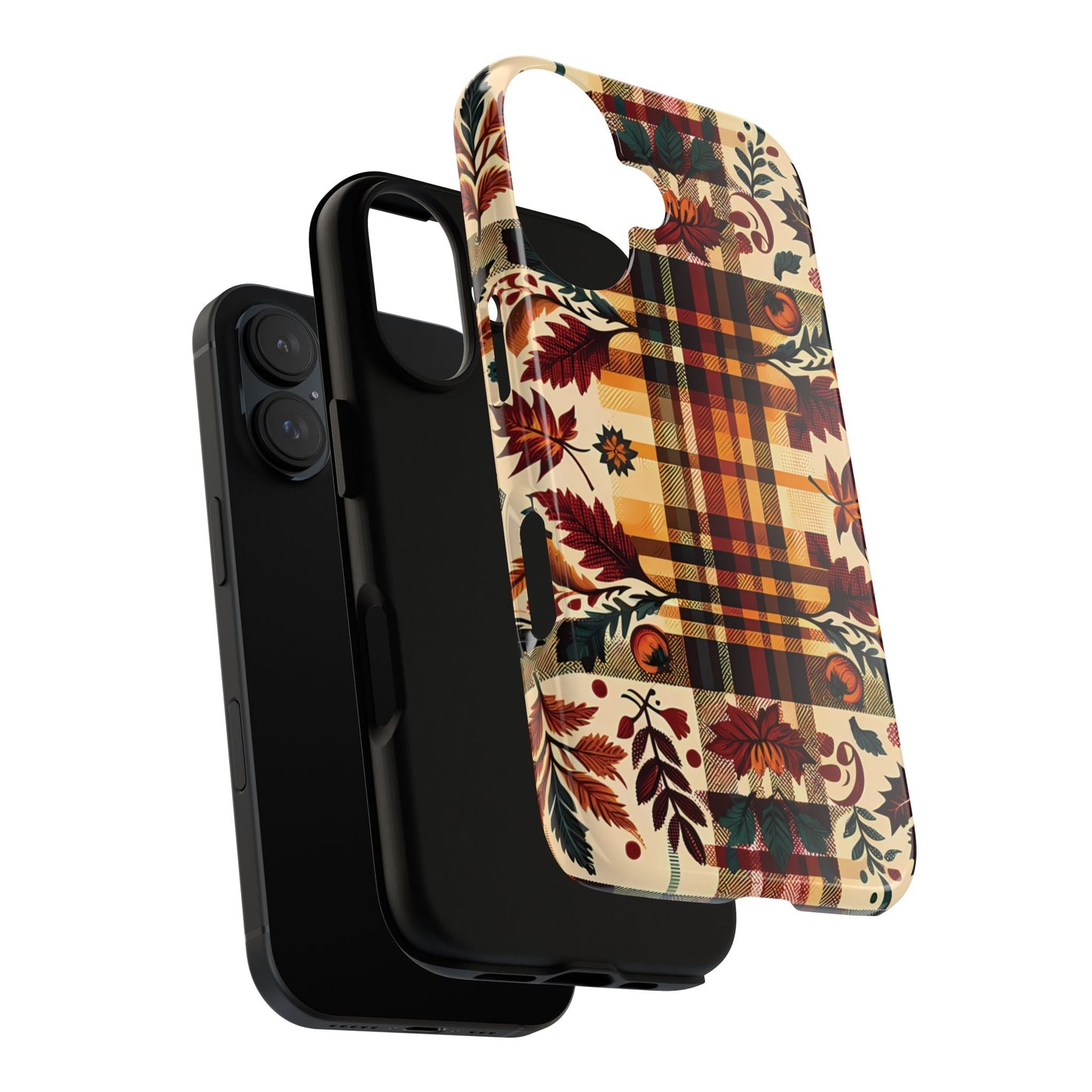 Cute Autumn Harmony Plaid Phone Case! - BOGO Cases